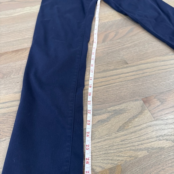 Lilly Pulitzer Navy Blue cotton/rayon slacks Size 4 - Picture 5 of 8